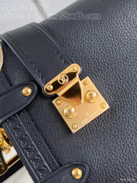 First bags ru reviews VUITTON Trunk PM-18*12.5*8CM Side LOUIS 0823